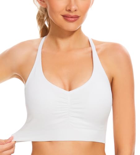 GXXGE Y Back Sports Bras for Women High Impact Spaghetti Thin Strap Fitness Gym Activewear Workout Yoga Bra4