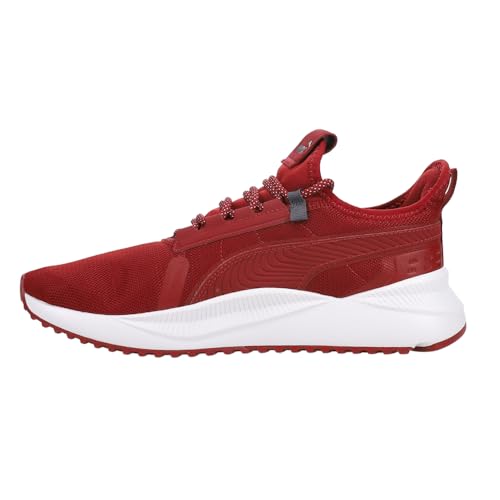 PUMA Mens Pacer Future Street Speckle Lace Up Sneakers Shoes Casual - Red3