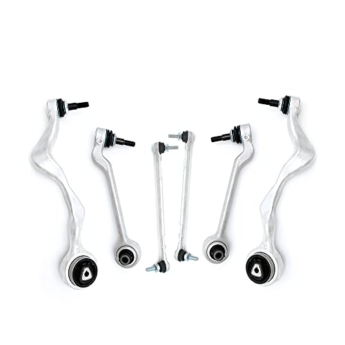 Chefull Front Suspension Kit Upper Control Arm with Ball Joint Assembly E90 Stabilizer Link Inner Outer Tie Rod End Compatible with BMW 128i 135i 325i 328i 330i 335d 335i 335is 2006-2015 (2WD Only)