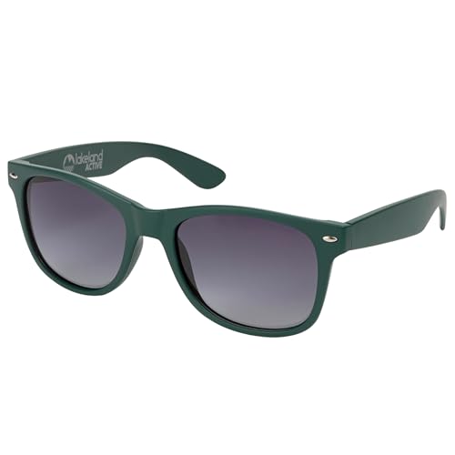 Lakeland Active Keswick Classic Polarized Sunglasses - Matte Forest Green