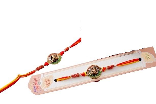 Divya Enterprises Kanha Rakhi with Roli Chawal Tilak