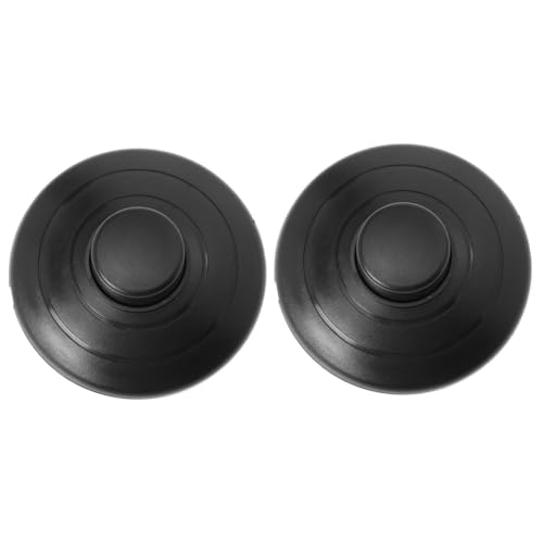 KICHOUSE 2pcs Foot Switch Floor Switch Lamp Floor Switch for Lamp Button Foot Pedal Lamp Switch Foot for Lamp Home Foot Light Foot Lamp Creative Foot Pedal Lamp Foot Black Plastic