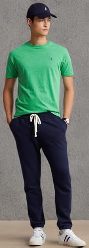 Image of Polo Ralph Lauren Mens Crew Neck T-Shirt (XXL, PalmGreenHtr)
