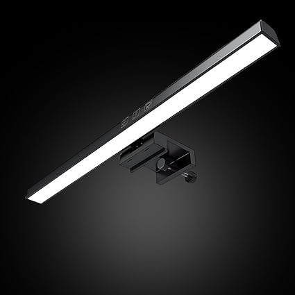 Image of RGB Monitor Light Bar with 16 Modes, Screen Bar Lamp with Touch Control, Eye-Caring No Glare Desk Light, 3 Color Temperatures & Adjustable Brightness, USB Powered Clip-On Light