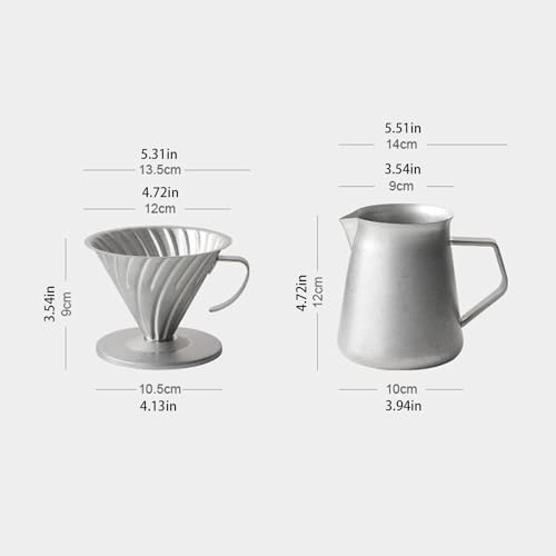 Filtre à café goutte à goutte avec serveur professionnel manuel - 5