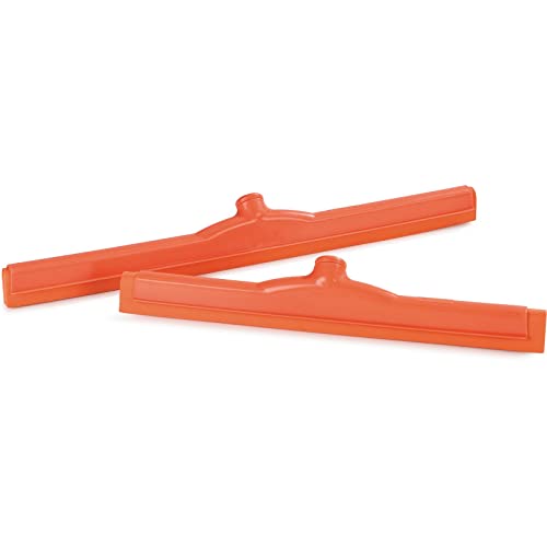 Image of SPARTA 24 inch Double Foam Floor Squeegee Head, Orange (Pack of 6)