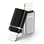 1*black+1*silver lightning to usbc adapters