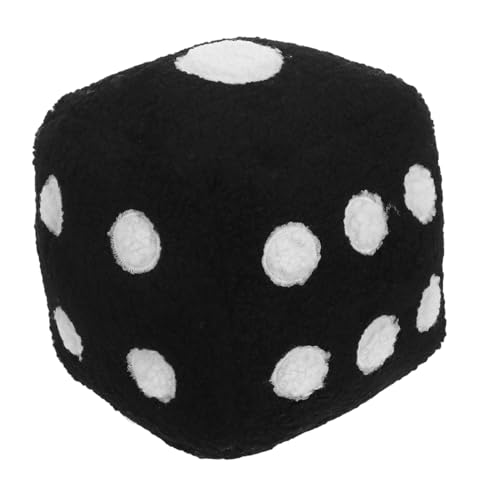 DECOMELODY ぬいぐるみサイコロ抱き枕 かわいい正方形クッション 大きめ 柔らかいぬいぐるみ枕 キッズ用インテリア ソファ飾り 誕生日 にも