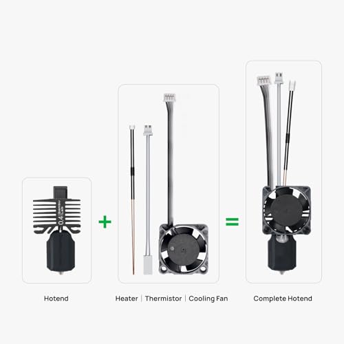 Kit complet hotend Bambu Lab X1 pour remplacement rapide tête impression - 2