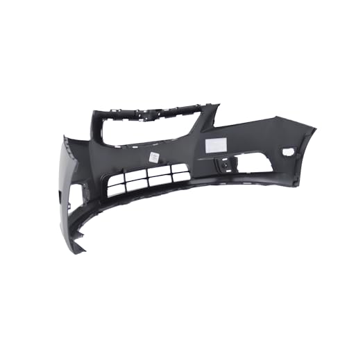 Image of FitParts Compatible with Chevrolet Cruze 2011-2014 Front Bumper Cover | Primed, With Fog Light Holes, Sedan, Ready to Paint, OEM 11745907, GM1000924