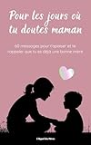 Pour les jours où tu doutes de toi, Maman - Guide émotionnel: 60 affirmations pour t’apaiser, te réconforter et te rappeler que tu es déjà une bonne mère. (French Edition)