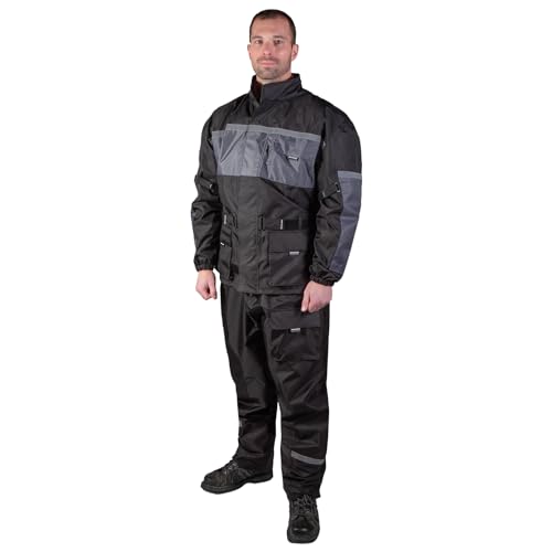 Fulmer Men's 452 Legacy Rainsuit - Black/Gray, 3X-Large