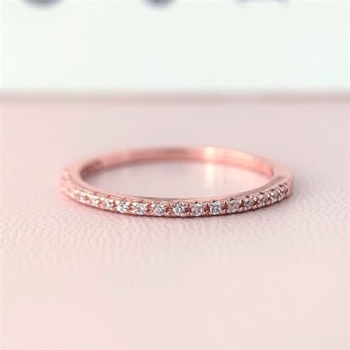 1.5mm Moissanite Wedding Bands, Moissanite Band Rings, Yellow Gold Eternity Bands for Women3