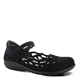 NAOT Footwear Women's Agathis Mary Jane Black Velvet Nubuck 11 M US
