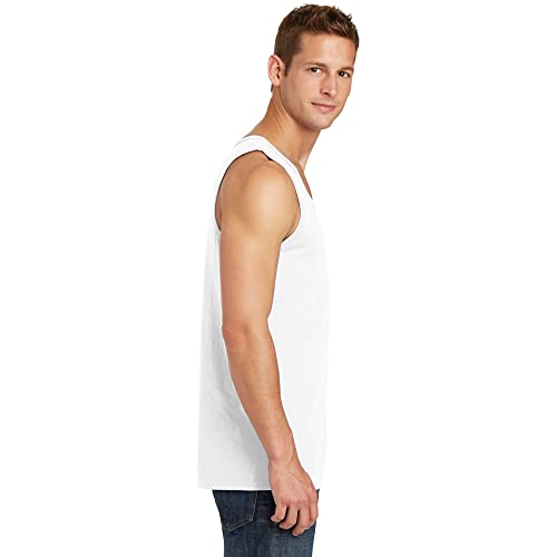 Regata Masculina Lisa Básica Camisa Tradicional Cavada Top Slim Fitness - Branco G