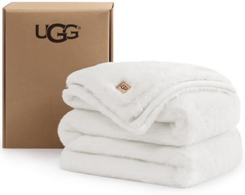 UGG Euphoria Plush Faux Fur Throw