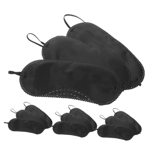 HONMEET 12pcs Wolf-themed Eye Mask for Board Game Blindfold Adjustable Strap Reusable Design for Party Game Play and Travel Accessory