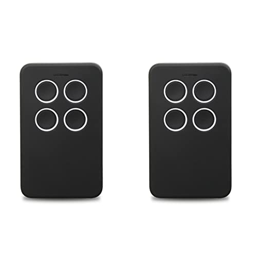Janasiba 2 mandos a distancia para puerta de garaje, 433,92 MHz, código de desplazamiento, mando a distancia