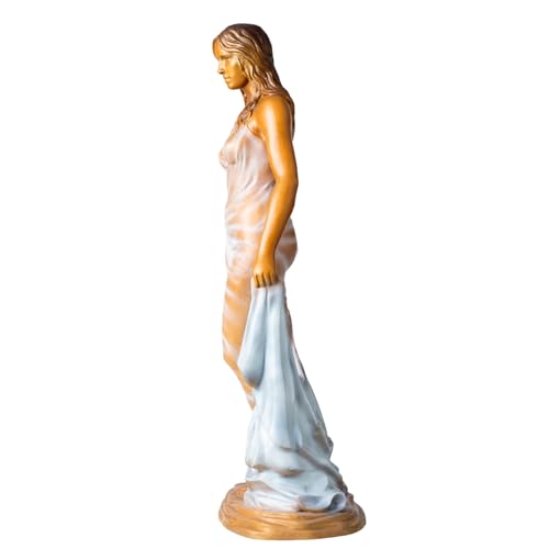 Escultura Mujer Bronce GRACE IN MOTION 23.2 pulgadas miniatura 5