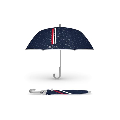 Weatherman - Folds of Honor - Kids Umbrella – Lightweight Umbrella for Girls Boys Toddlers – Soft Edges, Pinch-Proof, Comfortable Grip, Travel-Friendly for School Park Beach - Perfect for Celebrations (FOH Blue 2025)