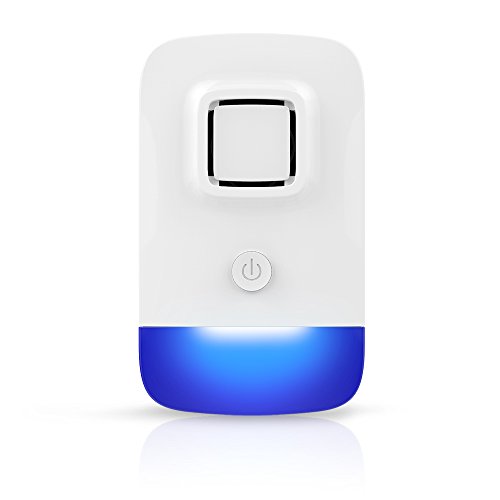 yokamira Répulsif Ultrason Souris Moustique, Répulsif Anti-Ronger Electronique avec Veilleuse, Repousseur Grande Couverture 120-180 Mètres Carrés-Anti Souris, Cafards, Rats, Mouches