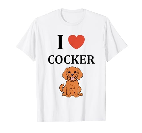 Animale Cocker Spaniel bambino. Regalo divertente per cani Cocker Spaniel. Piccolo Cocker Spaniel divertente. Per tutti che amano i Cocker. Divertente cucciolo di cane Cocker Spaniel Carino semplice piccolo Cocker Spaniel
