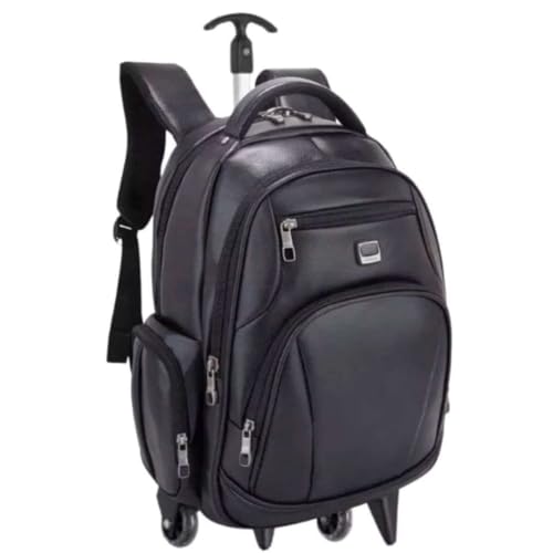 Mochila Bolsa Masculina Feminina Rodinhas Notebook Reforçada Escolar Viagem Trabalho Faculdade
