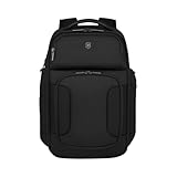 Victorinox Werks Traveler 7.0, Deluxe Backpack, Backpack with 15.6'' Laptop and 11'' Tablet Compartment, Black