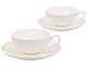 Teetassen Set Buchensee aus Fine Bone China Porzellan mit 150ml