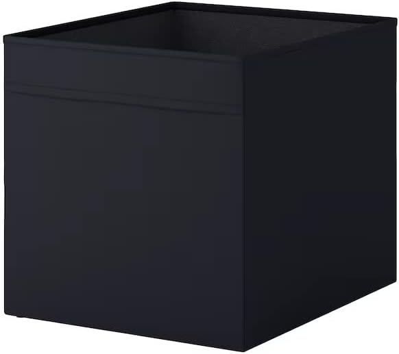 Ikea DRONA STORAGE BOX IN BLACK