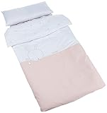Petitpraia Sleepy Rosa Saco Nórdico Cuna 70 - Relleno Inclu
