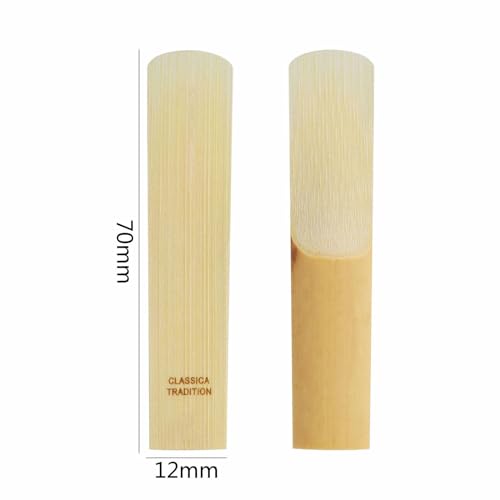 Club Bollywood® 10x Clarinet Reeds Woodwind Instrument Traditional Clarinet Reeds for Player Hardness 1.5|Musical Instruments & Gear | Wind & Woodwind |Reeds|10 Clarinet Reeds - Image 8 thumbnail