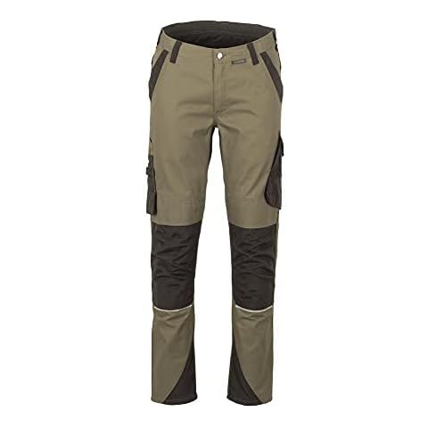 Planam 6405048 Norit men's trousers, olive/black, size 48 Cover