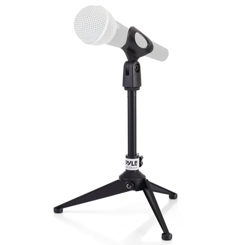 Pyle Adjustable Desktop Tripod Microphone Stand - image 1