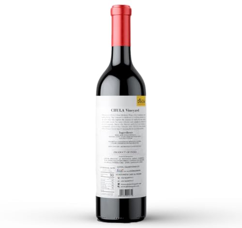 Image of DAIVIK ORGANIC CHULA NON ALCOHOLIC WINE - ROSE WINE- 750 ML