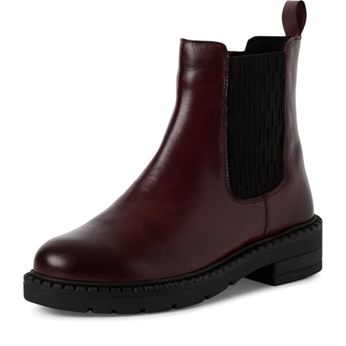 Bottines Chelsea bordeaux Marco Tozzi taille 39 pour femme