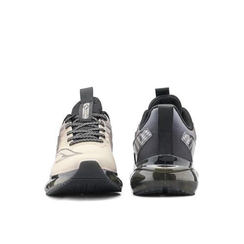 Image of ASIAN Quantum-27 Men's Sports Running Shoes with See-Through Air Sole, Memory Foam Comfort, Breathable Knit Upper & Stylish Athletic Performance Design