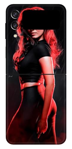 Image of Mobile Skins Compatible with Samsung Galaxy Z FLIP 3 5G Skin Not Back Cover, Camera & Back Protector Mobile Skin Wrap; Samsung Galaxy Z FLIP 3 5G-KE-155