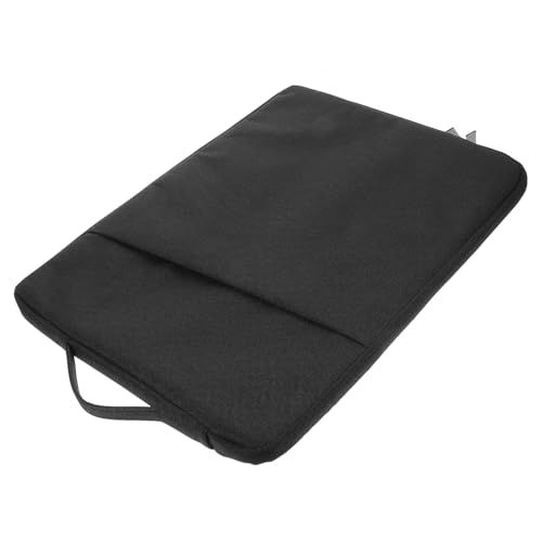 Funda portátil contra golpes y polvo en laptop o tablet con compartimento de accesorios