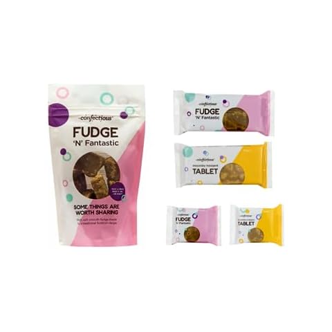Scottish Gifts: Handmade Traditional Scottish Tablet & Fudge Gift Set Cover