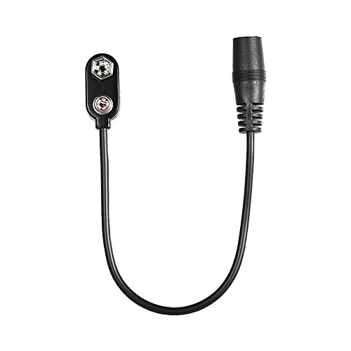 Clipe bateria de 9V Converter Encaixe Conector 2,1 milímetros * 5,5 milímetros Feminino plug para Gu