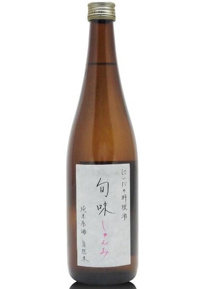 (福島県)720ml 無農薬自然酒 料理酒「旬味」箱無 福島県 仁井田本家ギフト包装 メッセージカード可