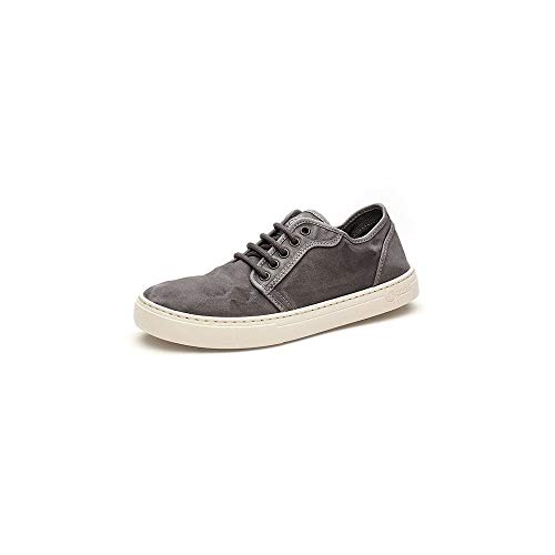 Chaussures écoresponsables Natural World légères en toile de coton marron - 5