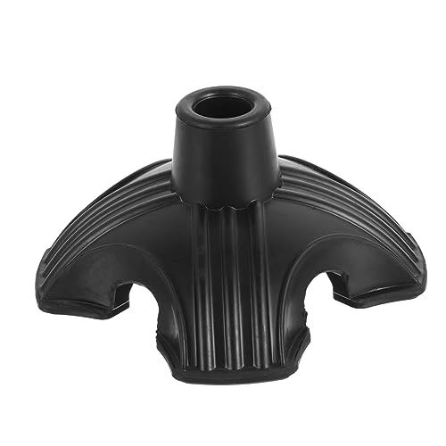 GOOHOCHY 松葉杖滑り止めマット 登山杖フットカバー 杖の先端 トレッキングポールの先端 クワッド杖のヒント 松葉杖アクセ??サリー ポールチップ交換 ステッキ ポールチップカバー ゴム