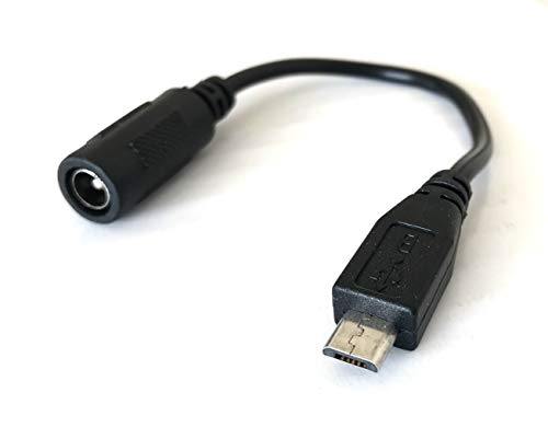 【✨特価✨】DC-MicroUSB B電源供給ケーブル、DC電源プラグメス 31sqHY-FYHL.jpg