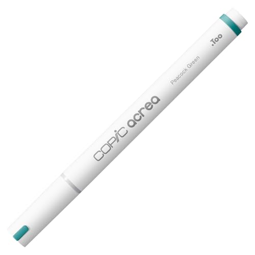 copic acrea 023 peacock green water based pigment ink drawing pen