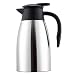 Sumerflos 1.5L/50 Oz Thermal Coffee Carafe - Double Wall Stainless Steel Vacuum Insulated Thermos - Leak Proof Lid with Dust Cover - Cool Touch Handle - Heat and Cold Retention (Silver)