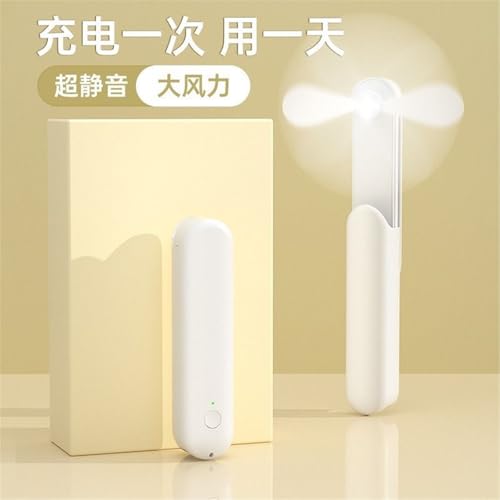 Mini ventilateur portable rechargeable USB silencieux extensible vert