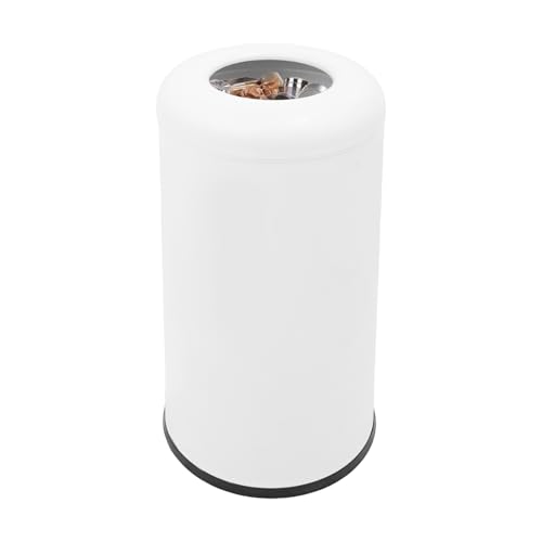 Caneca de basura comercial cilindro acero inoxidable 201
