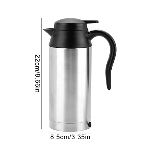 Tetera Eléctrica para Auto 750ml 24V portátil miniatura 2
